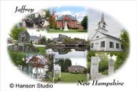 Jaffrey, NH - Collage